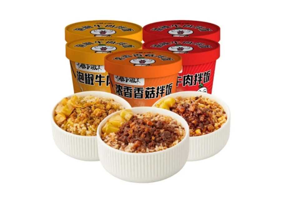 呂工機(jī)械全自動(dòng)米飯灌裝封口機(jī)——精準(zhǔn)高效，源頭直供！